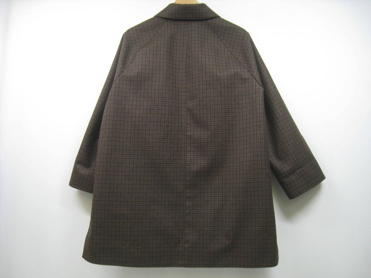  new goods regular price 88000 jpy 2023 year MACKINTOSH PHILOSOPHY Macintosh firosofi- wool bonding coat H5A01810 tea Brown 36