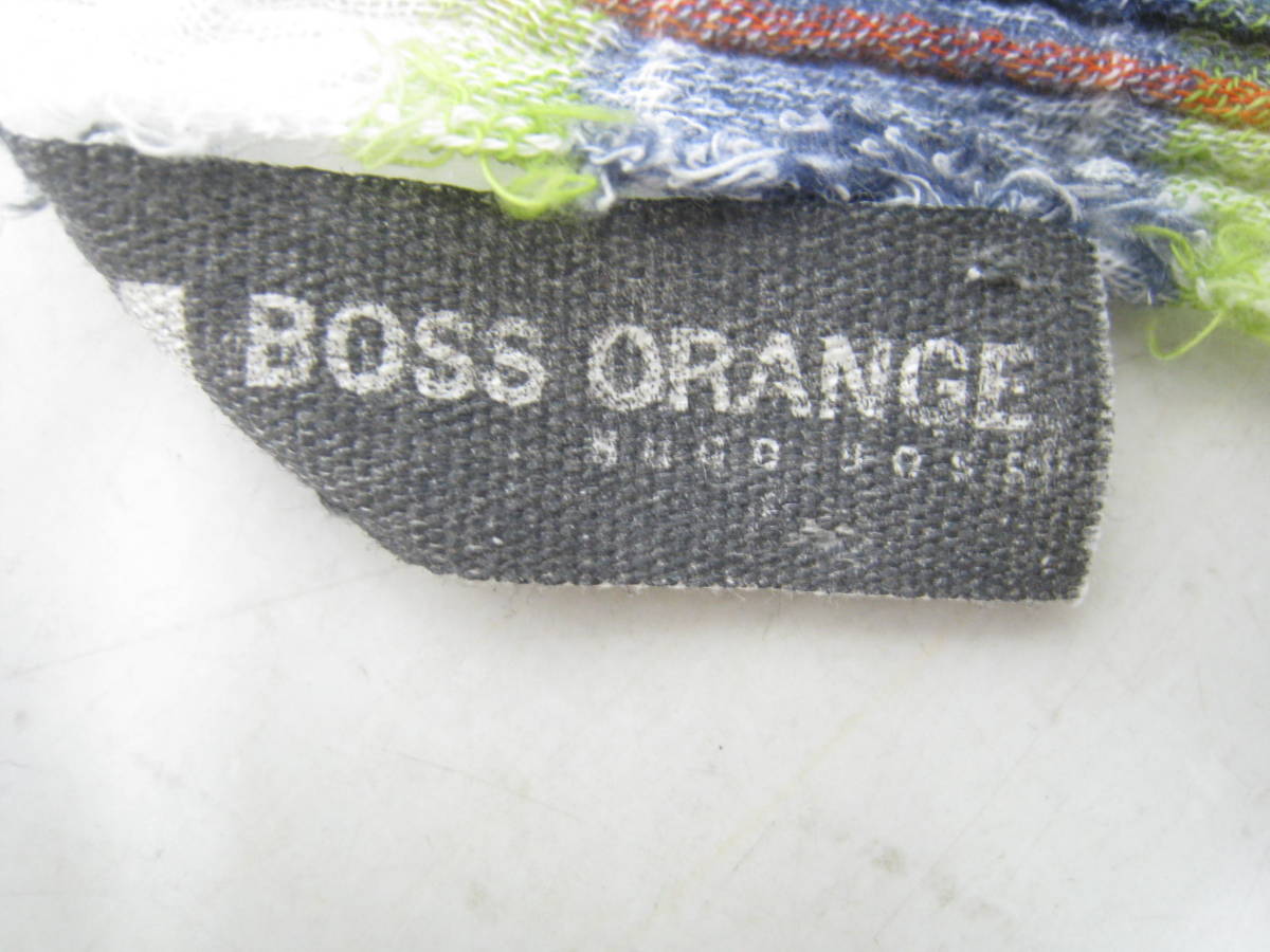 BOSS ORANGE ボス オレンジ ヒューゴボス HUGO BOSS ストール 白 ホワイト_画像2