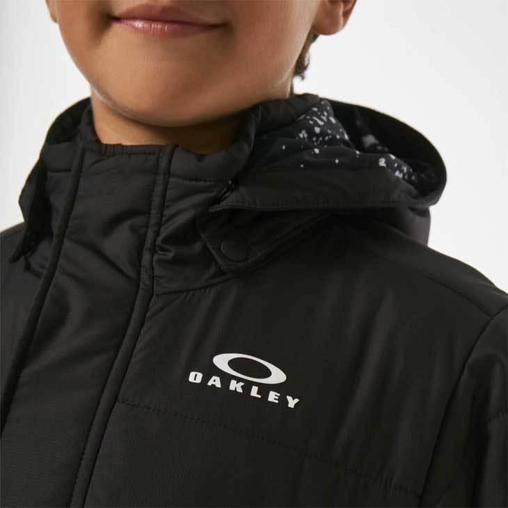  Oacley OAKLEY bench пальто длинное пальто 160 черный Kids Junior ребенок футбол защищающий от холода FOA402904