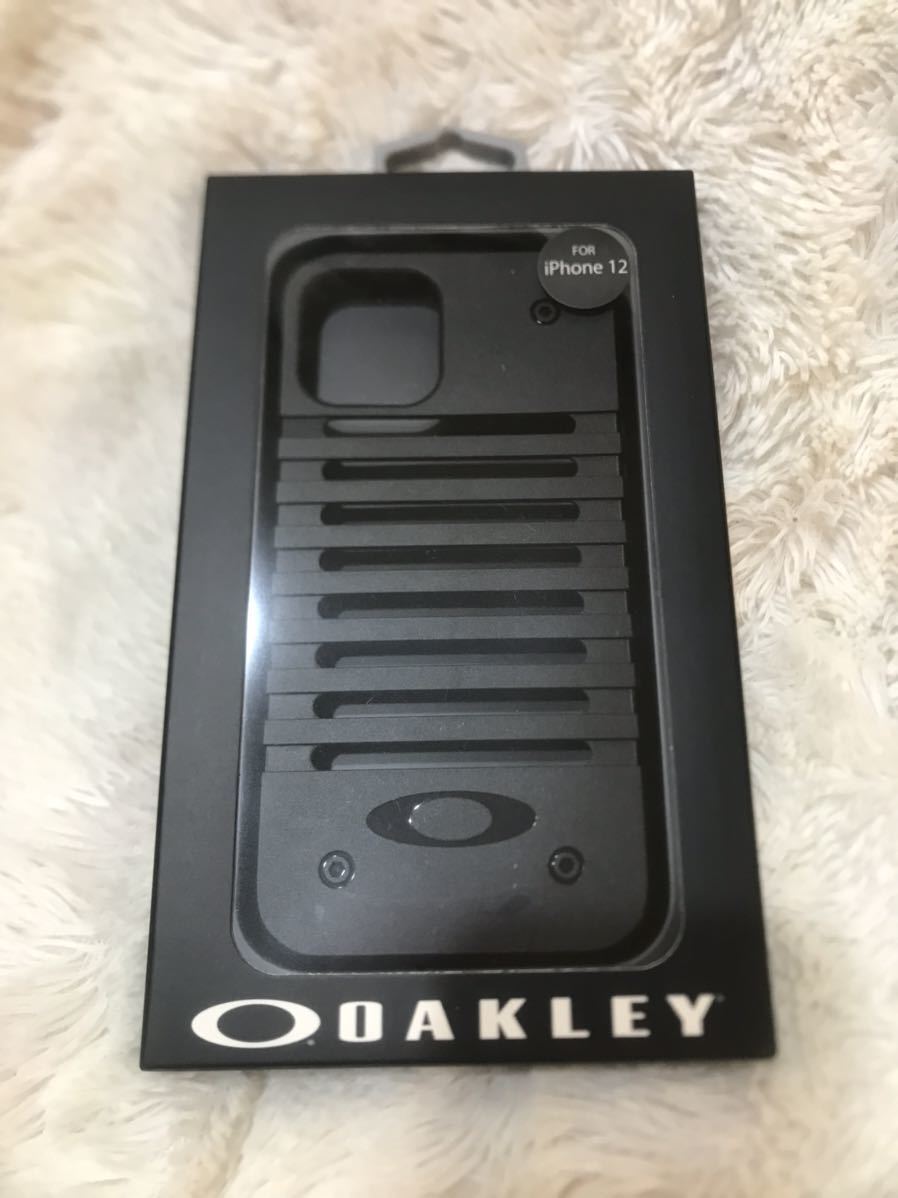 オークリー OAKLEY iPhone12 ケース スマートフォンケース スマホケース ブラック_画像1