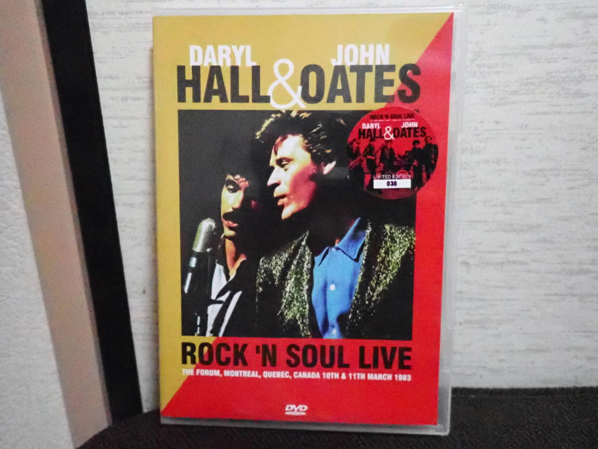 ダリルホール＆ジョンオーツ　ホール＆オーツ　DARYL HALL &JOHN OATES HALL &OATES/ROCK'N SOUL LIVE 中古_画像1
