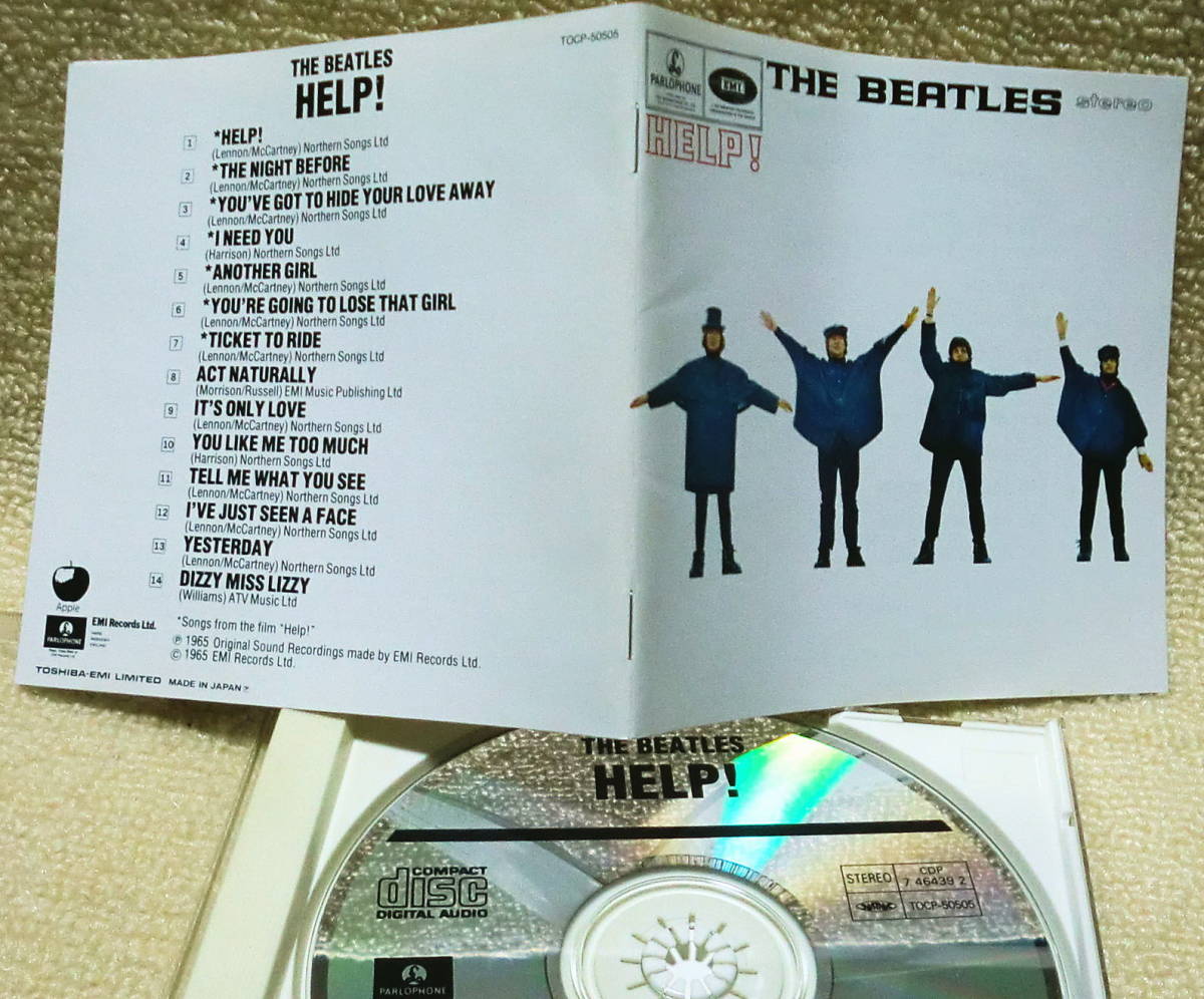 Обратное решение! [Бесплатная доставка с 2 очками] CD Beatles Beatles Помощь!