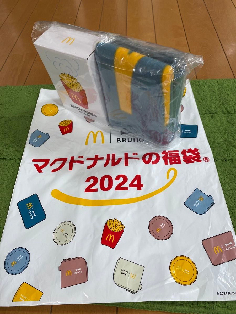 マクドナルド 福袋 2024 BRUNOブルー商品券クーポン無しマック