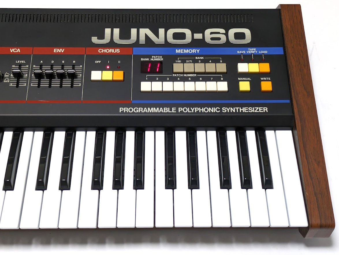 Roland ローランド JUNO-60 シンセサイザー ポリフォノック アナログ ヴィンテージ ピアノ ANALOG PROGRAMMABLE POLYPHONIC SYNTHESIZER_画像5