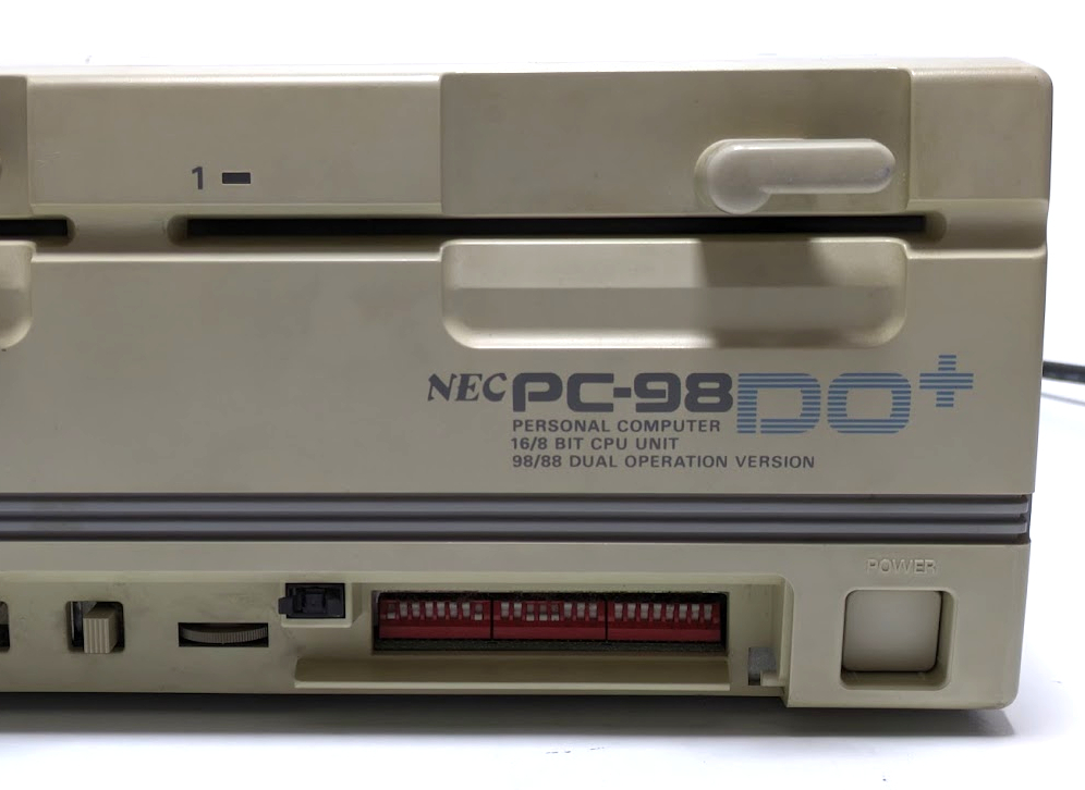 NEC PC-98 DO+ パーソナルコンピューター PC-98DO/P 〈管理番号:K231257〉_画像3