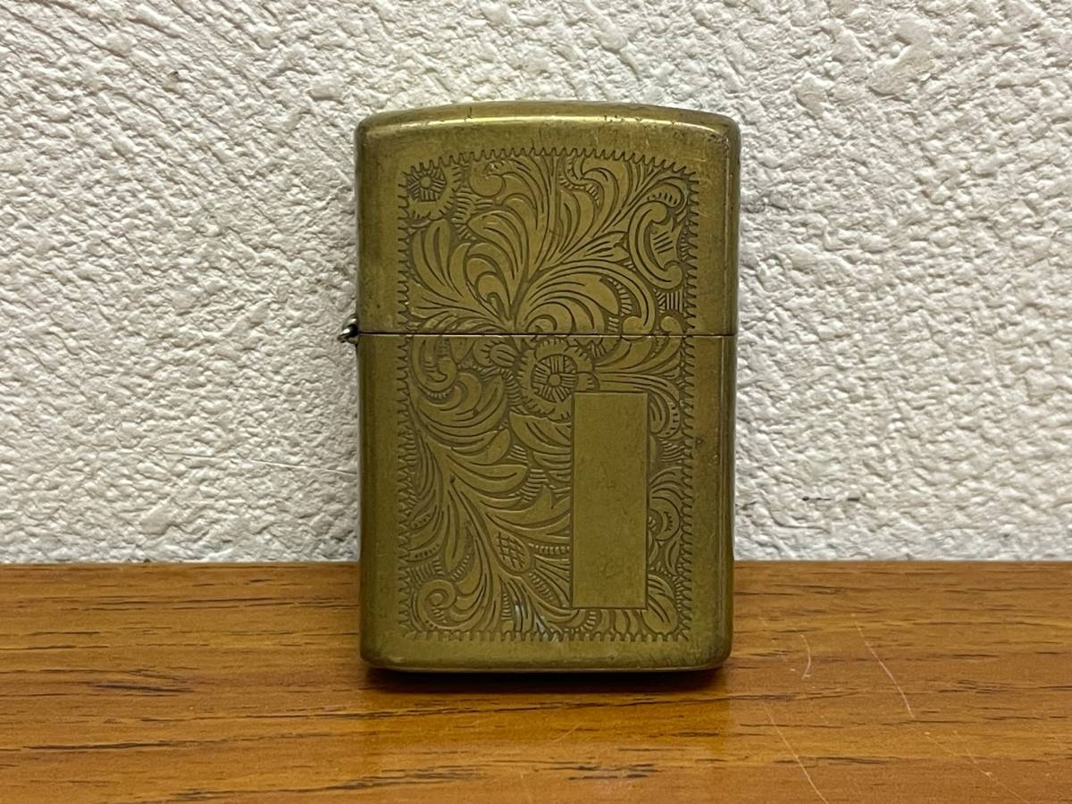 ヴィンテージ ZIPPO ジッポ ライター BRADFORD ベネチアン 花柄_画像4