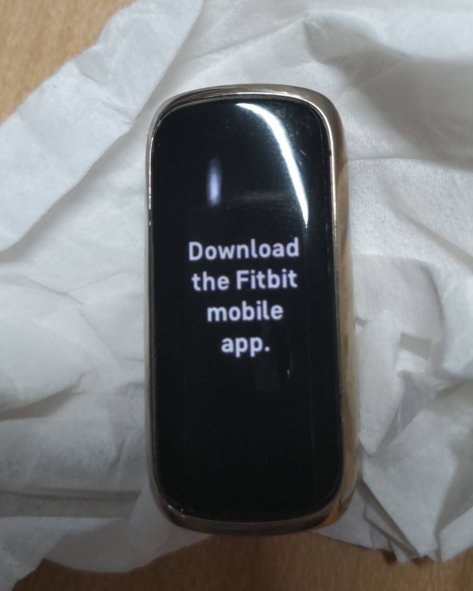 ★　軽量スマートウォッチ　Fitbit　Luxe　ソフトゴールド　【送料無料】_画像3