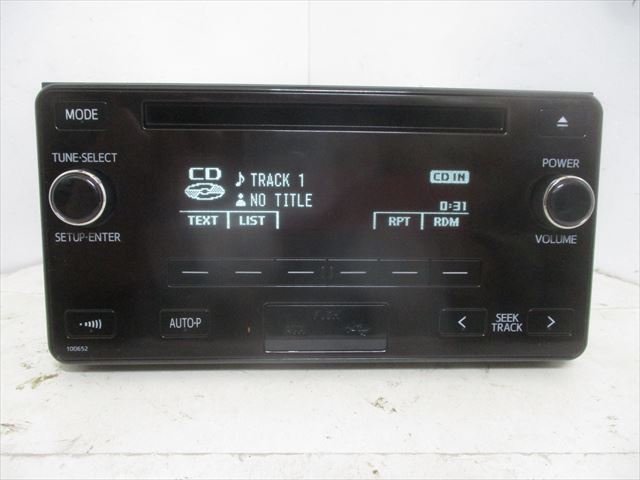 47123◆トヨタ純正CD/USBプレーヤー 86120-26201◆完動品_画像1