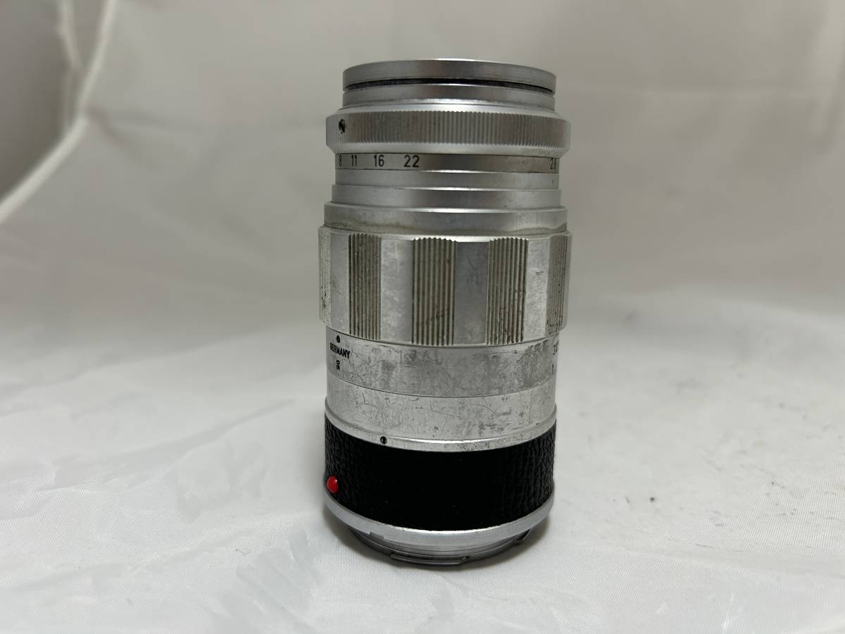 ★良品★ LEICA ELMARIT 90mm F2.8 E39 シルバー エルマリート ライカ Mマウント #21_画像4