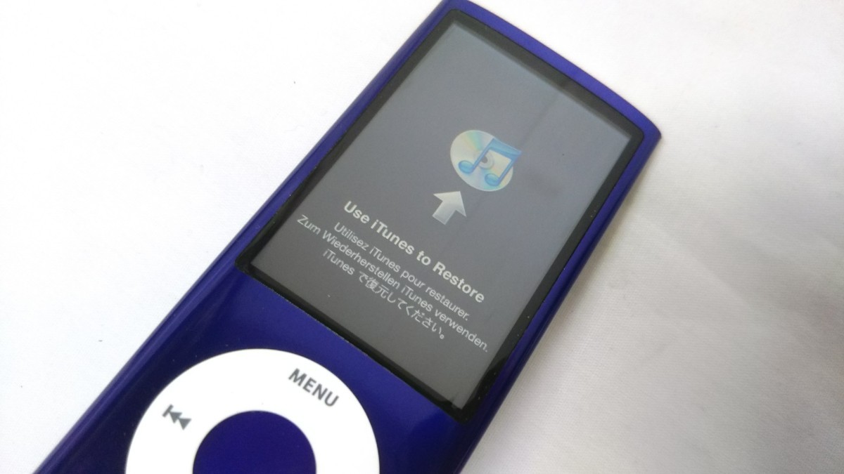 ※ iPod アイポッド nano 第5世代 パープル 8G A1320_画像5