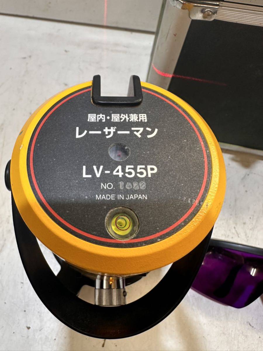 # アックスブレーン LV-455P レーザーマン 墨出し器 動作確認済み_画像2