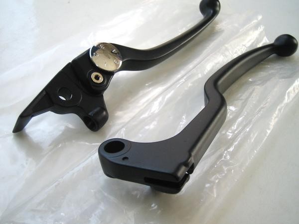 ★送料370円~ 新品 NEW 黒レバーSET ＊FZ6-N FAZER ＊FZ6-S ＊XJ6 ＊MT-07 ＊XSR700 ＊XSR900 ＊MT-09 他の画像1