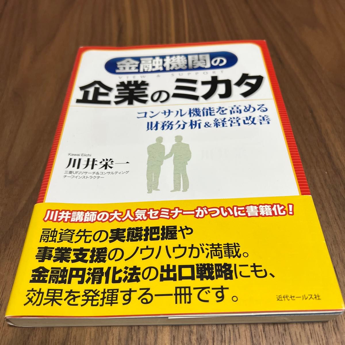 金融機関の企業のミカタ　コンサル機能を高める財務分析＆経営改善 川井栄一／著