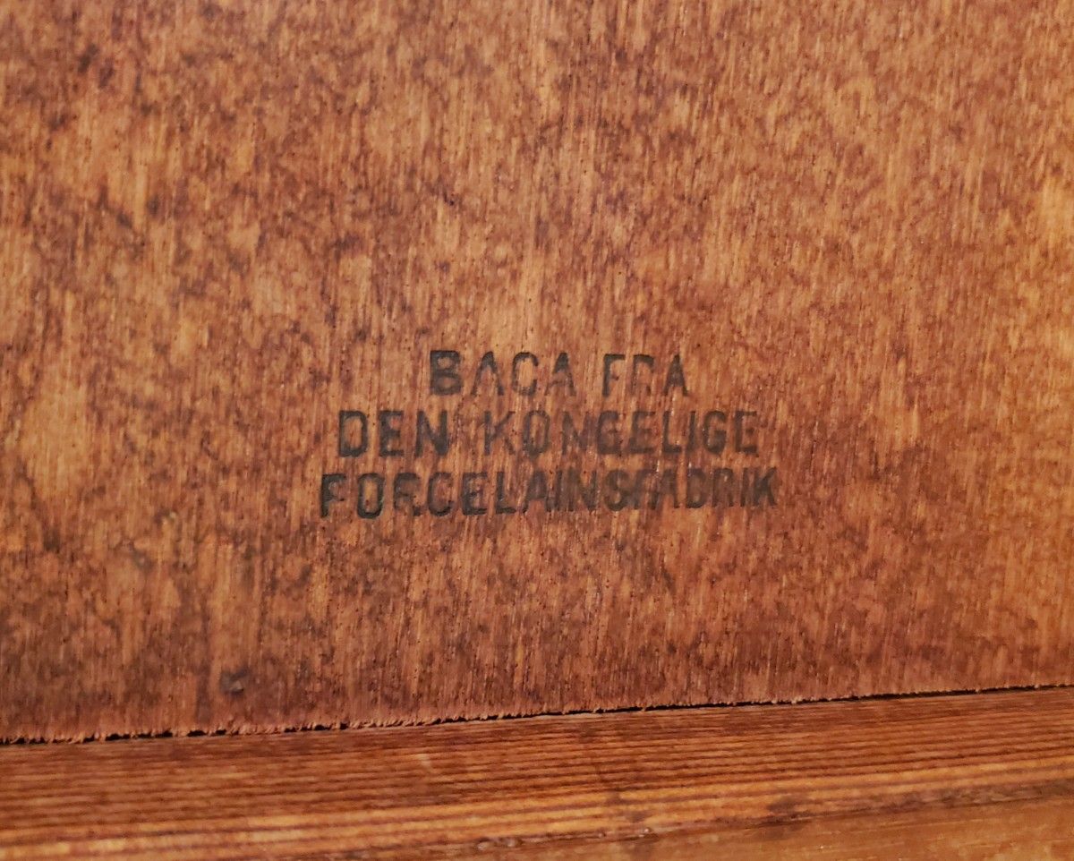 ロイヤルコペンハーゲン & ハスレヴ バッカ タイル テーブル ヴィンテージ  Haslev ＆ Royal Copenhagen