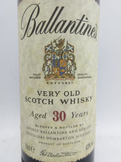 未開栓 洋酒 バランタイン 30年 Ballantine's 700-750ml 4本セット スコッチウイスキー 送料無料_画像5