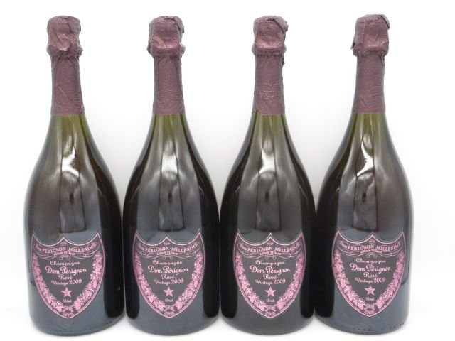 未開栓 洋酒 ドン・ペリニヨン ロゼ ヴィンテージ 2009 Dom Perignon Rose 750ml 12.5% 4本セット 送料無料_画像1
