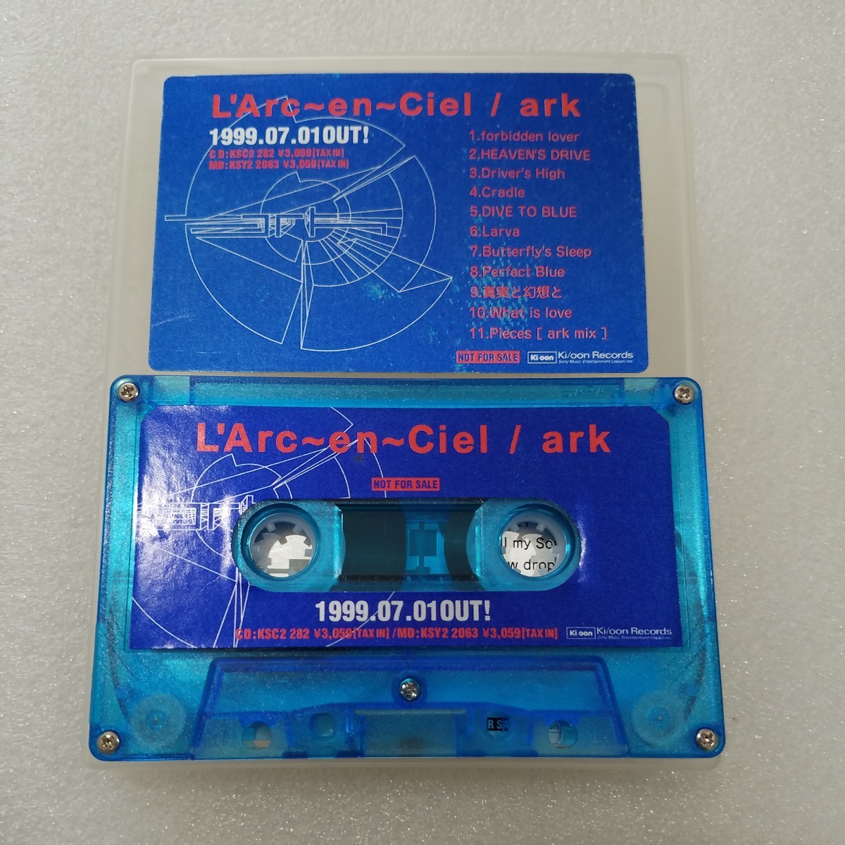 送料無料【非売品】L'Arc~en~Ciel プロモ盤 カセット テープ ark 送料無料【非売品】L'Arc~en~Ciel プロモ盤 カセット テープ ark