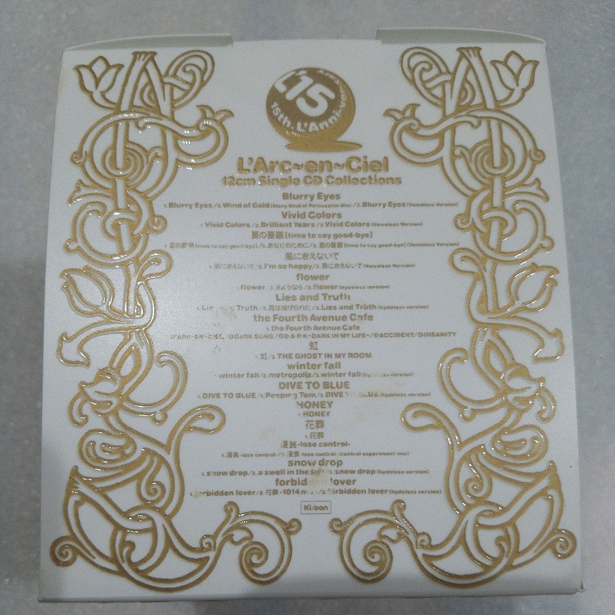 送料無料 L'Arc〜en〜Ciel【15th Anniversary 旧8cmシングルCD 送料無料 L'Arc〜en〜Ciel【15th Anniversary 旧8cmシングルCD
