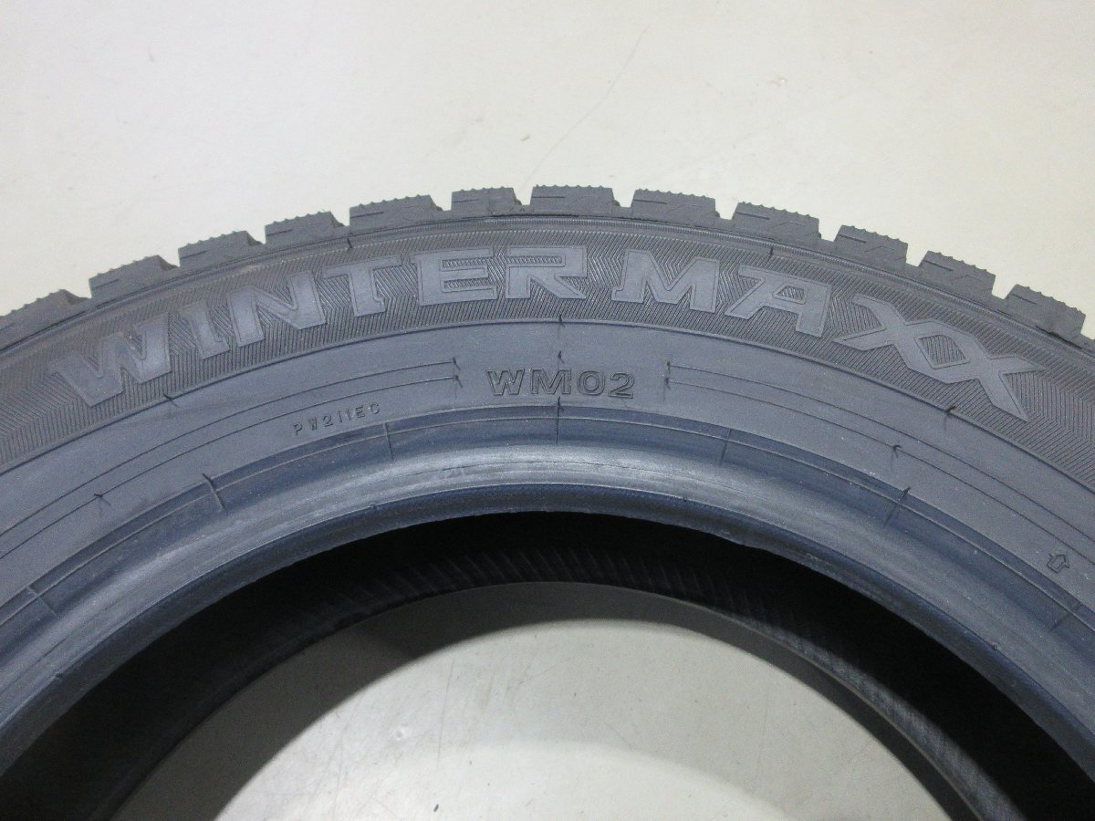 (R06/01/06) Φ / 14インチ / スタッドレスタイヤ / ダンロップ / WINTERMAXX / WM02 / 165/70R14 81Q / 1本のみ / 中古 / 2023年_画像3