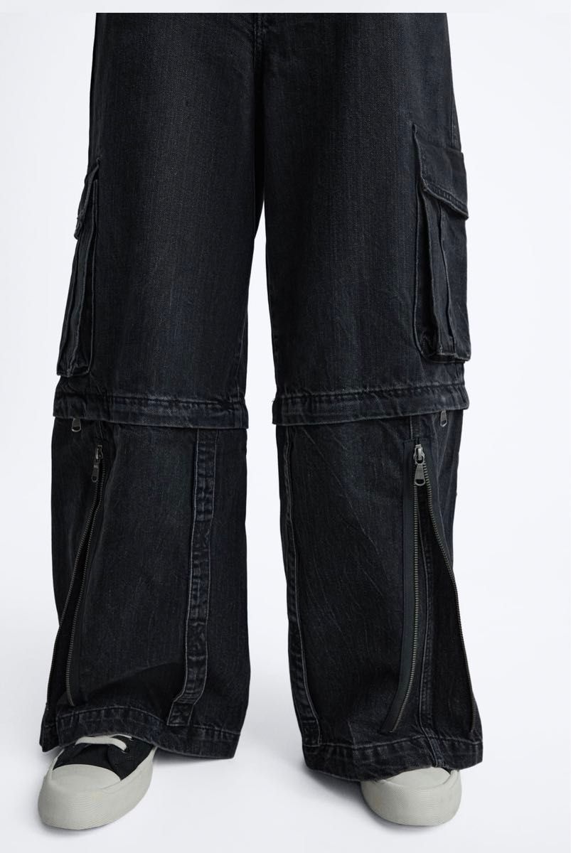 デタッチャブルカーゴデニムパンツ EU44 JP34 ZARA 美品|Yahoo デタッチャブルカーゴデニムパンツ EU44 JP34 ZARA 美品|Yahoo