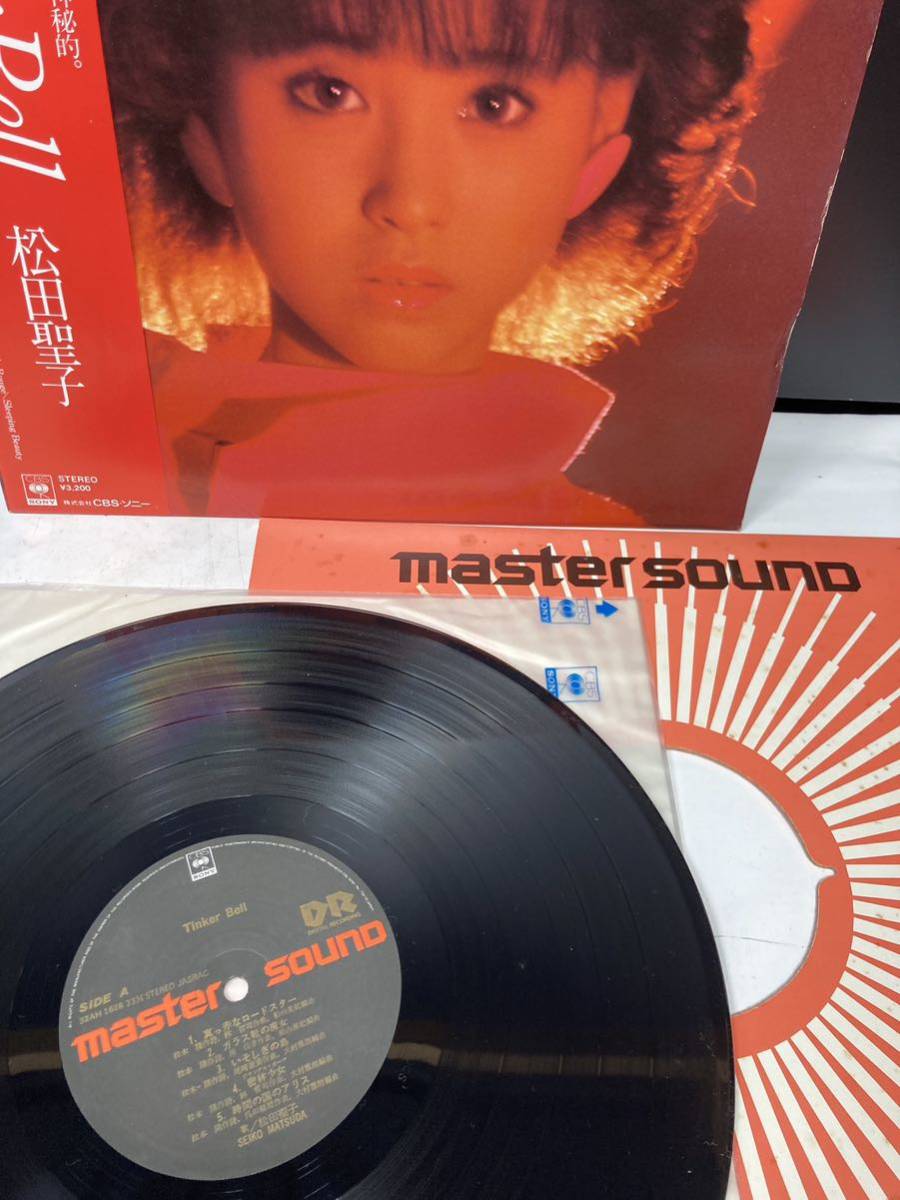 LP 松田聖子 TINKER BELL MASTER SOUND/帯付の画像3