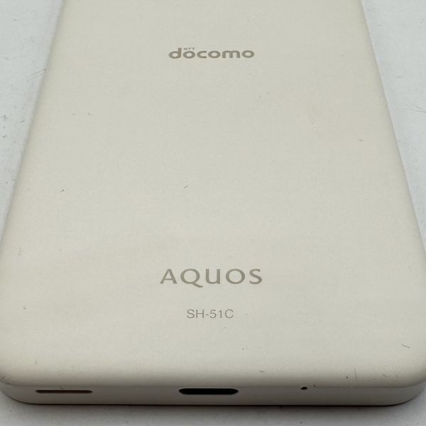 R212-M15-5834 docomo ドコモ SHARP シャープ AQUOS アクオス wish2 SH-51C ホワイト 約5.7インチ 64GB 初期化済み 動作確認済み ①_画像4