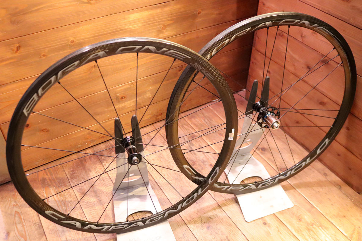 カンパニョーロ Campagnolo ボーラ ワン BORA ONE35 チューブラー カーボン ホイールセット カンパ11/12s 【東京南麻布店】_画像3