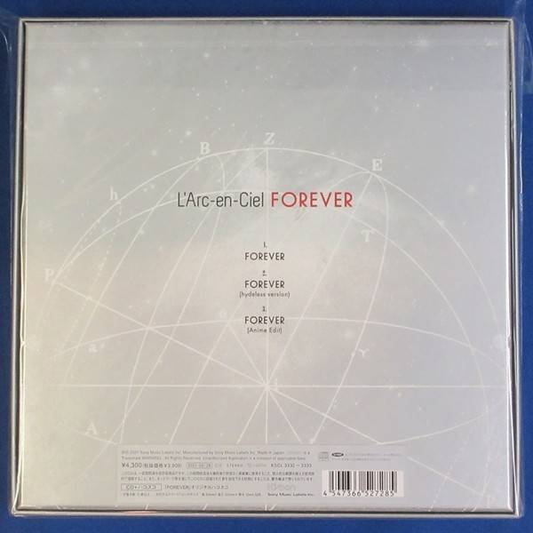 L'Arc-en-Ciel／FOREVER★完全生産限定盤(CD＋ハコスコ)★未開封新品★送料無料★_画像2