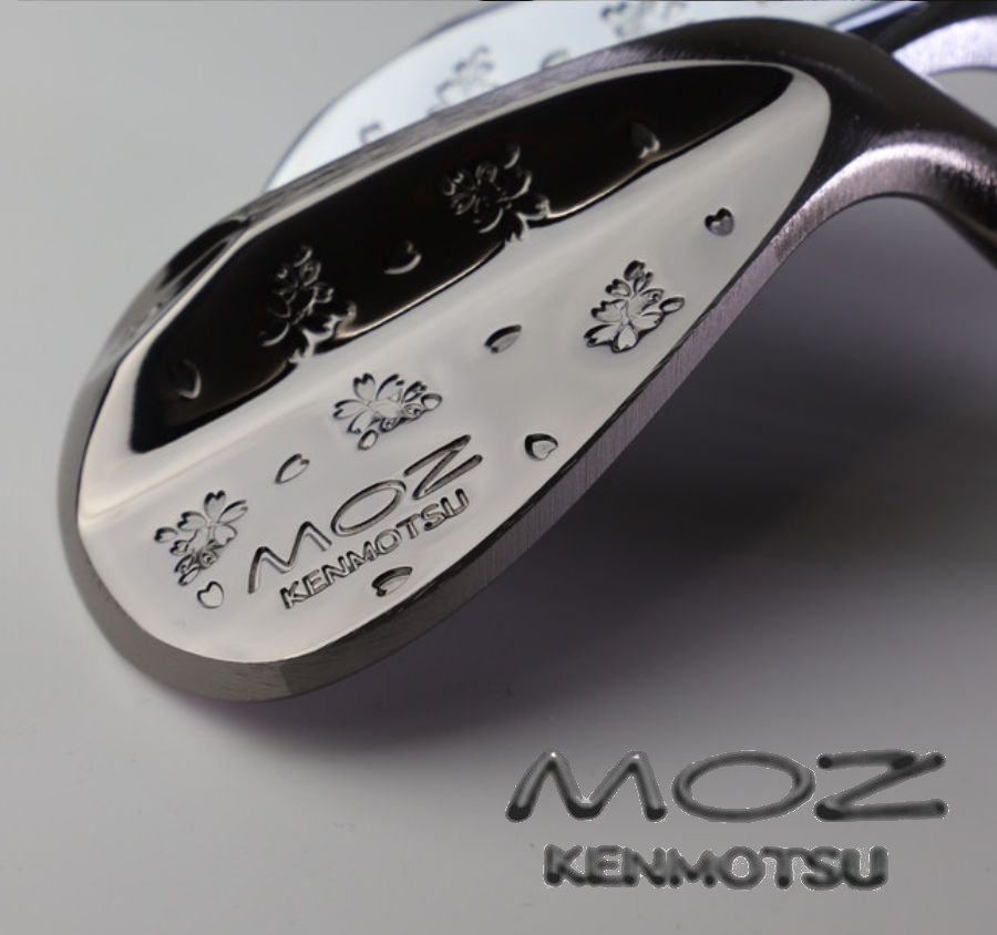 限定CUSTOMウエッジ　KENMOTSU　『 MOZ 桜吹雪 WEDGE 』 ソフトブラック　各種　新品_画像1