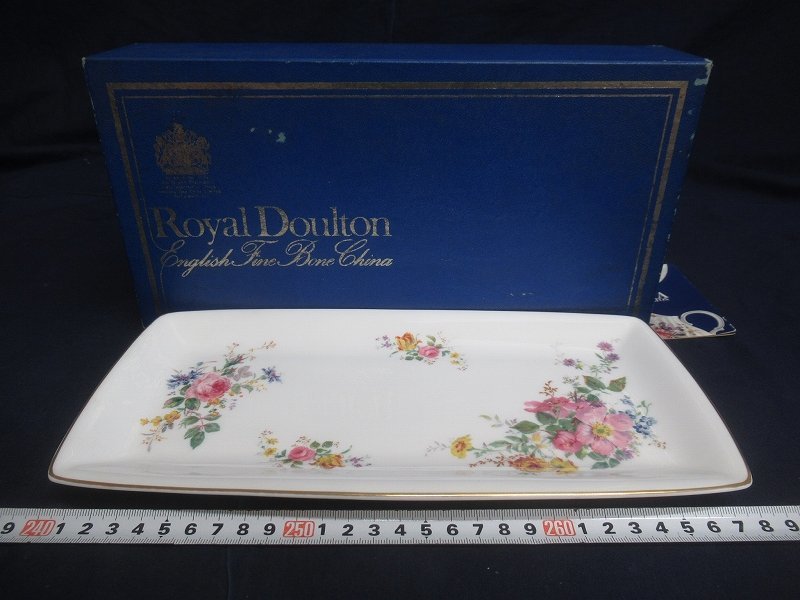 M0622 ロイヤルドルトン アルカディア スクエア プレート ROYAL DOULTON ロイヤルドルトン_画像1