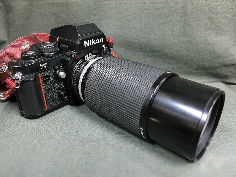 A1090 ニコンF3 レンズ：ズームNIKKOR 80-200mm フィルムカメラ 現状品_画像1