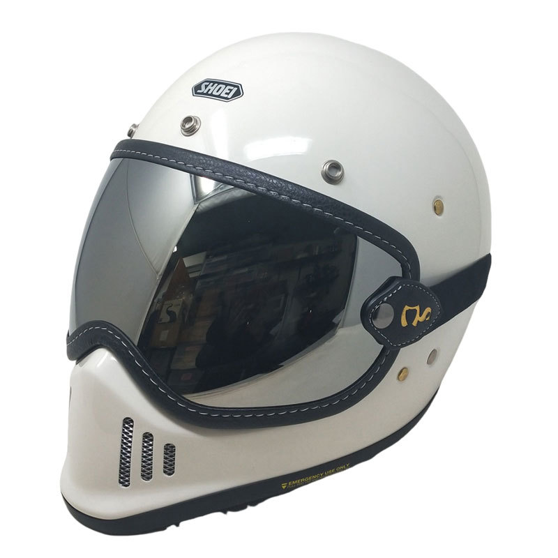 ZERO VISOR SHIELD　ゼロバイザーシールド　バブルレンズ｜シルバーミラー｜ゴムバンド_画像5