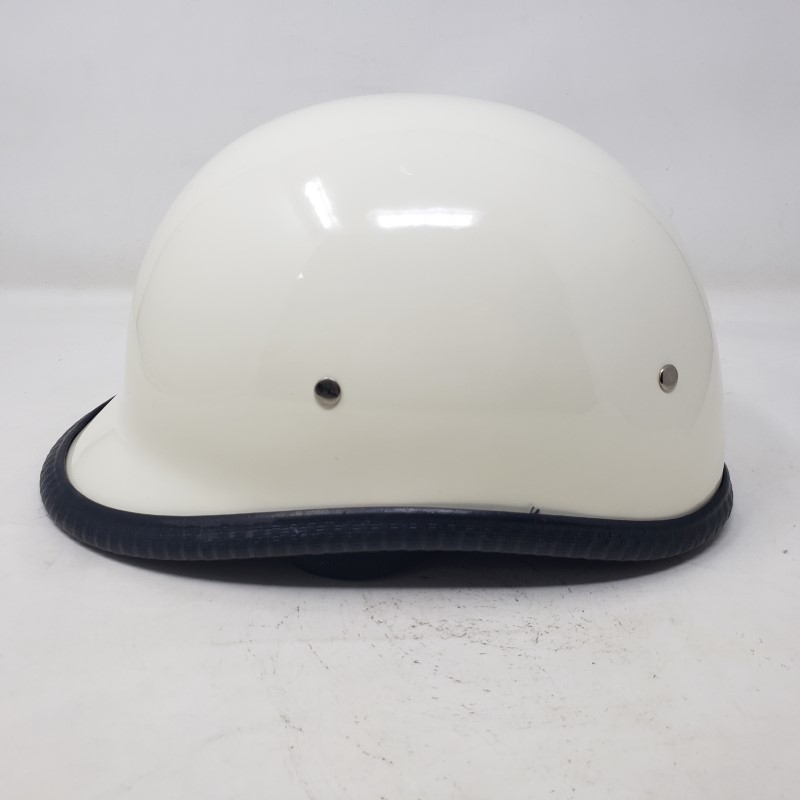 [ with translation special price!50%OFF!] equipment ornament for half helmet type : jockey HA-03- ivory - size L