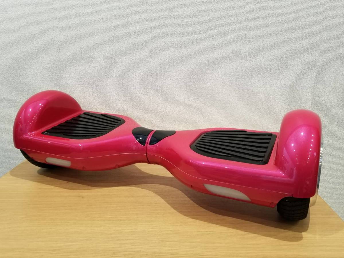 ★中国製 バランススクーター ピンク 収納ケース付き