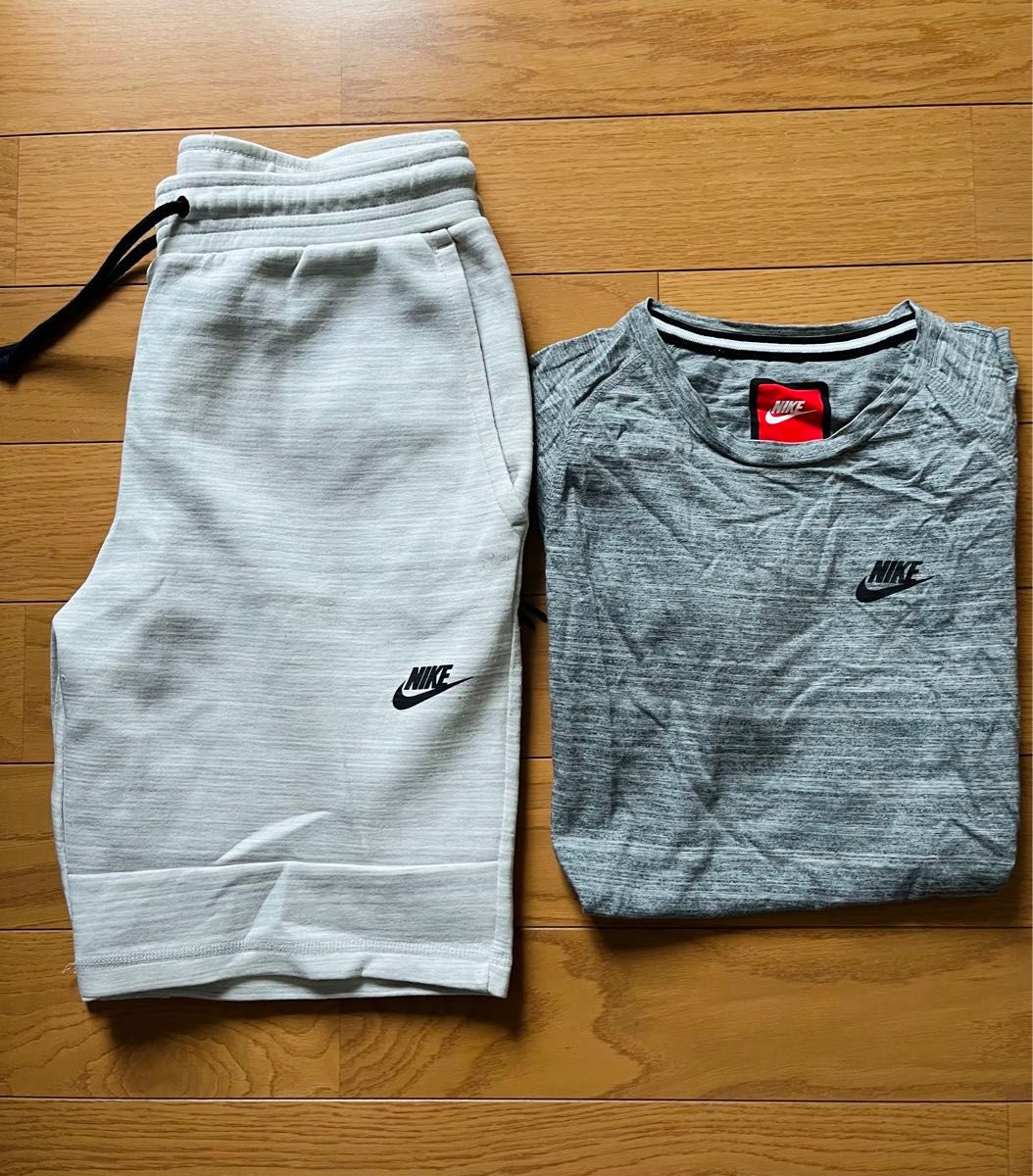 廃盤 NIKE 初期 テックフリース セットアップ ハーフパンツ ショートパンツ 半袖Tシャツ スウェット  ナイキ