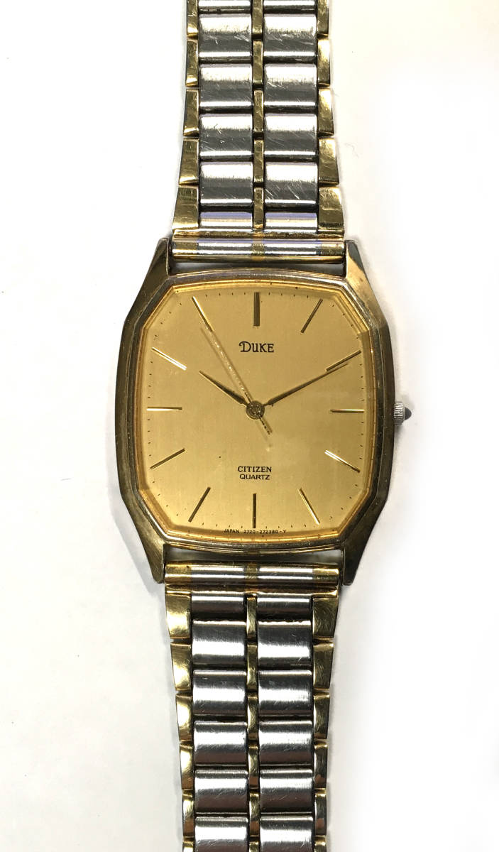 CITIZEN シチズン DUKE 2730-272111 TA 中古 ジャンク_画像1