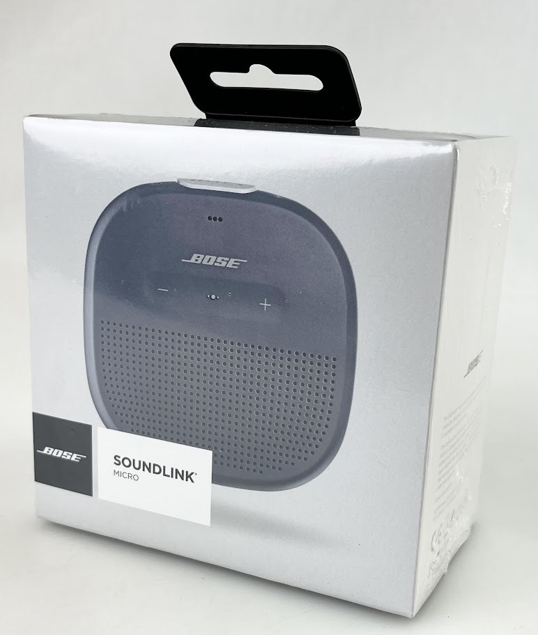 【新品未開封】F0357 BOSE SoundLink MICRO ボーズ Bluetooth スピーカー ダークブルー 防水 ワイヤレススピーカー ポータブル_画像1
