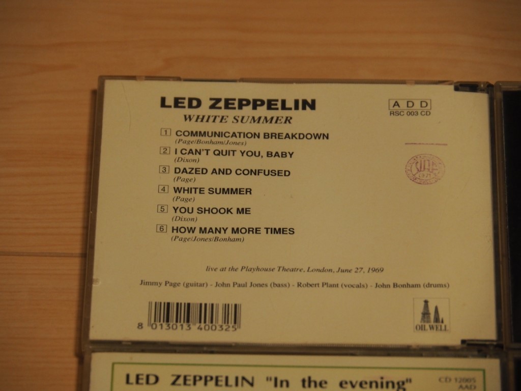 ★送料無料★ Led Zeppelin ブート盤 6枚セット レッド・ツェッペリン