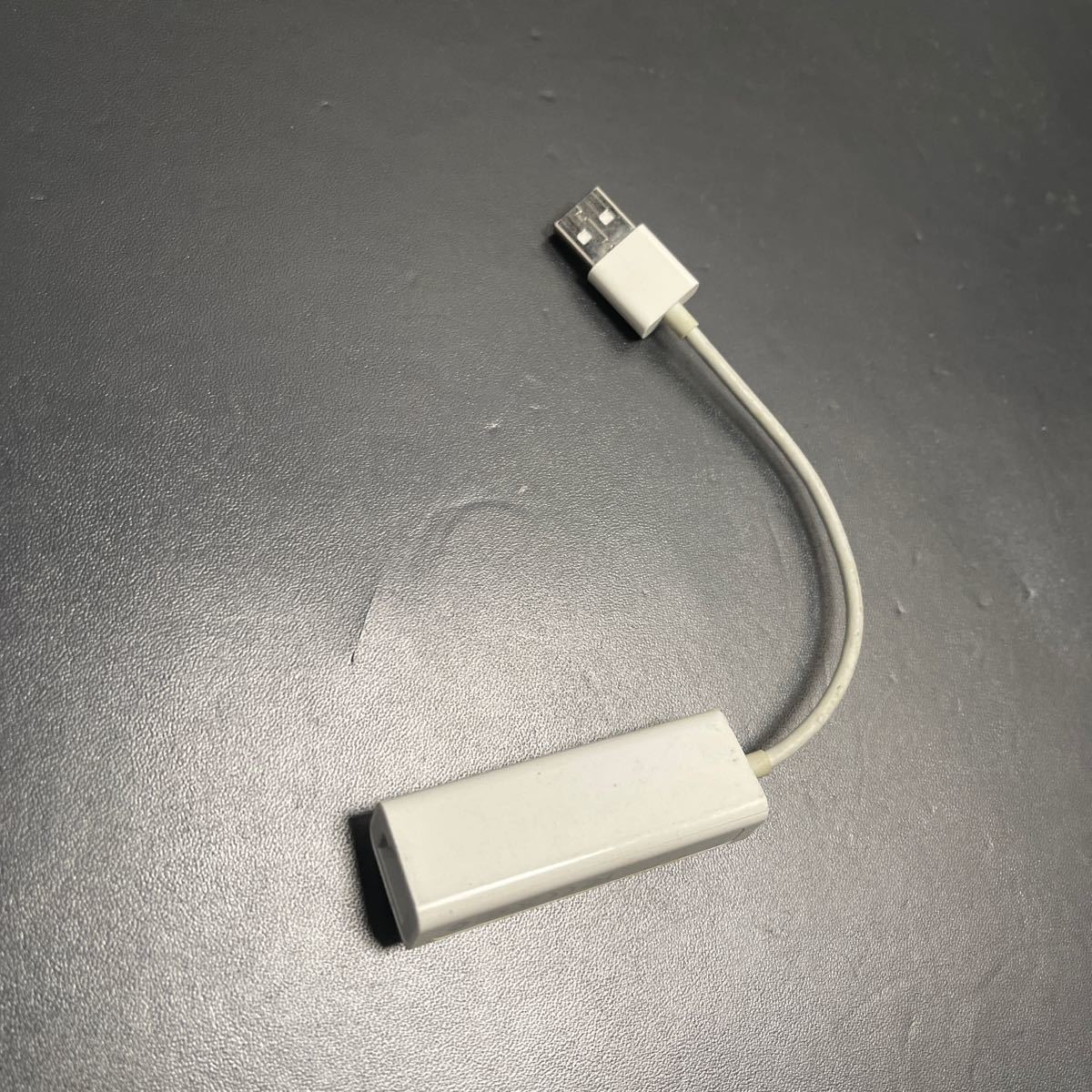 「T32_18N」Apple アップル 純正 USB to Ethernet LAN 変換 アダプタ ケーブル　A1277_画像2