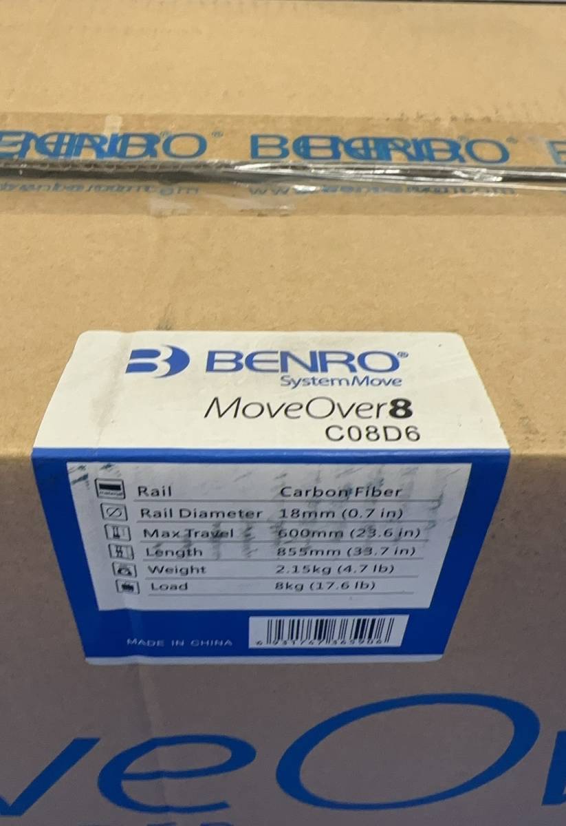 BENRO ベンロ MoveOver8 C08D6 カーボンレールスライダー 600mm 管V-26_画像4