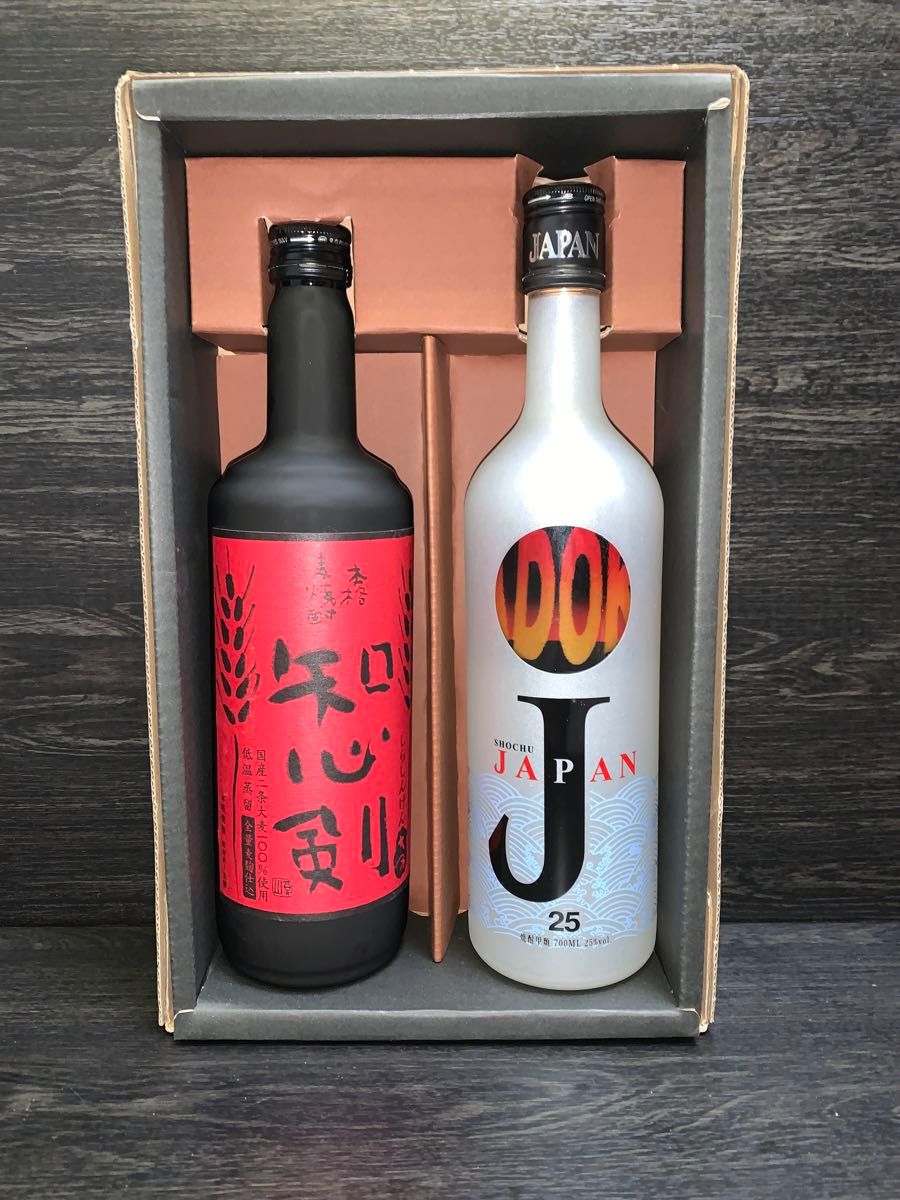 焼酎2本セット　知心剣&JAPAN【未開栓】