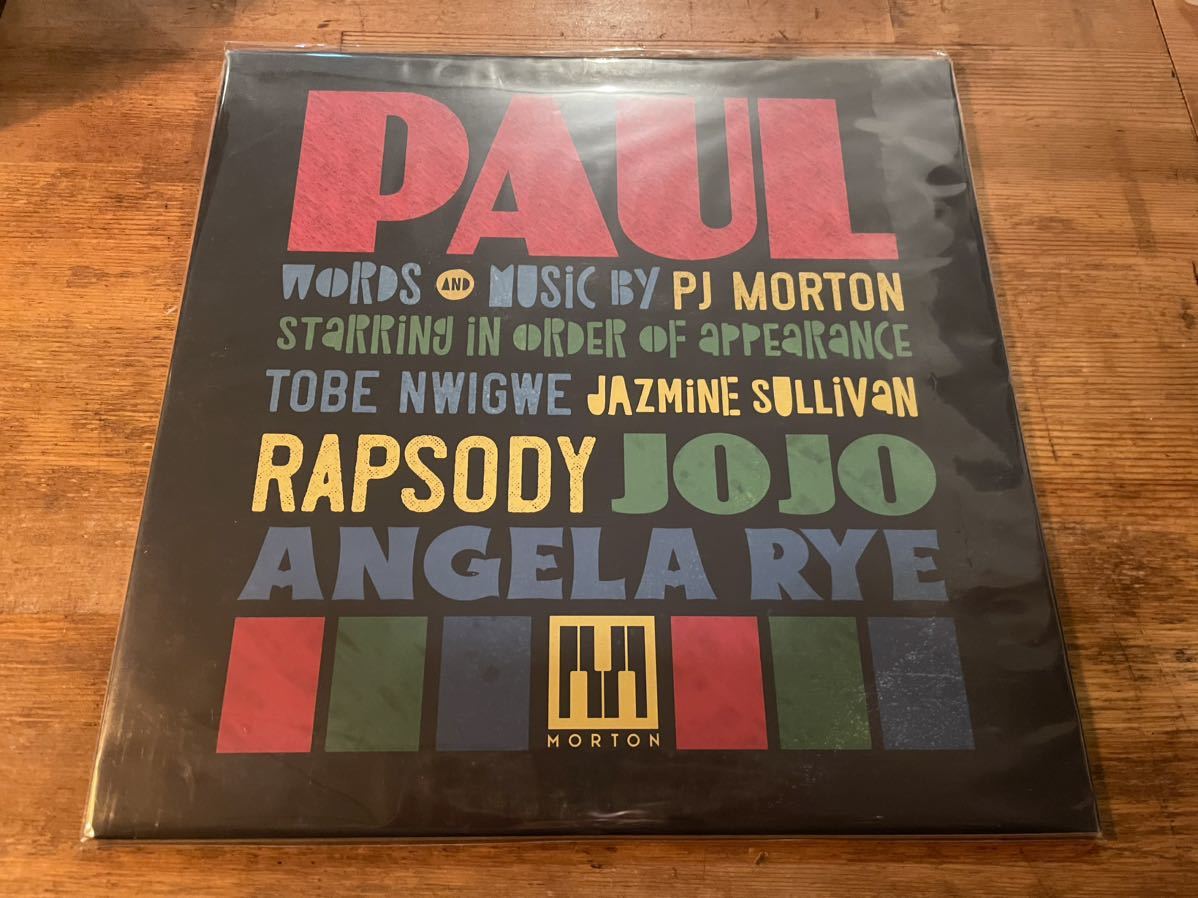 PJ MORTON PAUL LP US ORIGINAL PRESS!! 現行ソウル名盤！_画像1