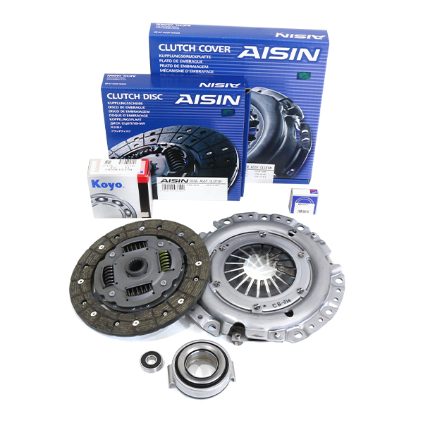 ジムニー JA11 JA11C/V 後期 クラッチディスク クラッチカバー レリーズベアリング 4点セット クラッチキット AISIN アイシン_画像1