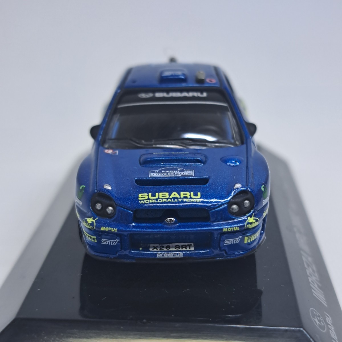 1/64 　CM'S 　シーエムズ　　ラリーカーコレクション　スバル　インプレッサ　WRC　2002　Tour　de　Corse　P.Solberg_画像3