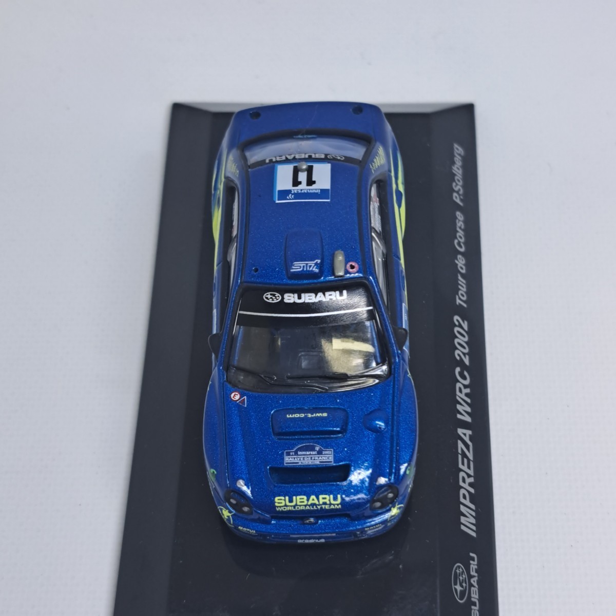 1/64 　CM'S 　シーエムズ　　ラリーカーコレクション　スバル　インプレッサ　WRC　2002　Tour　de　Corse　P.Solberg_画像8