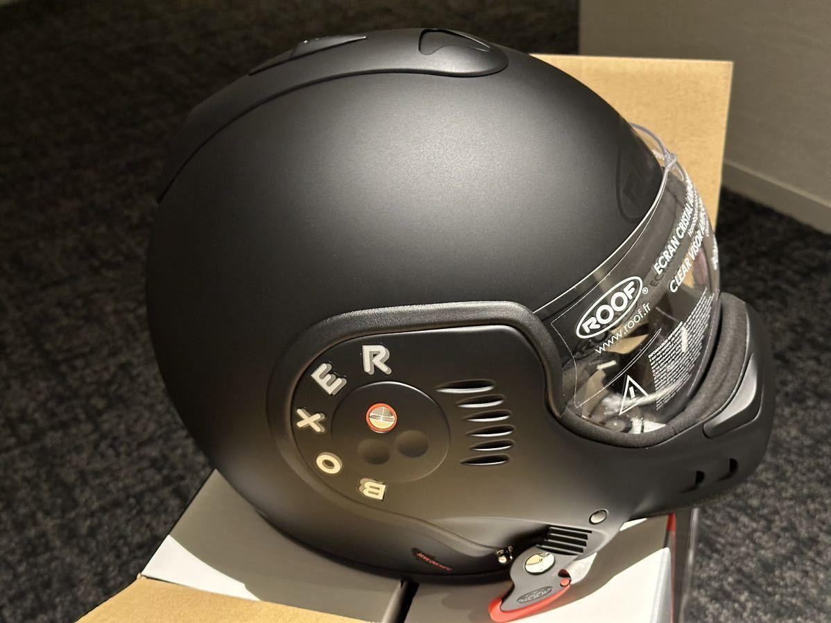 新品BOXER V8 フルフェイスシステムヘルメット マットブラック 新品BOXER V8 フルフェイスシステムヘルメット マットブラック