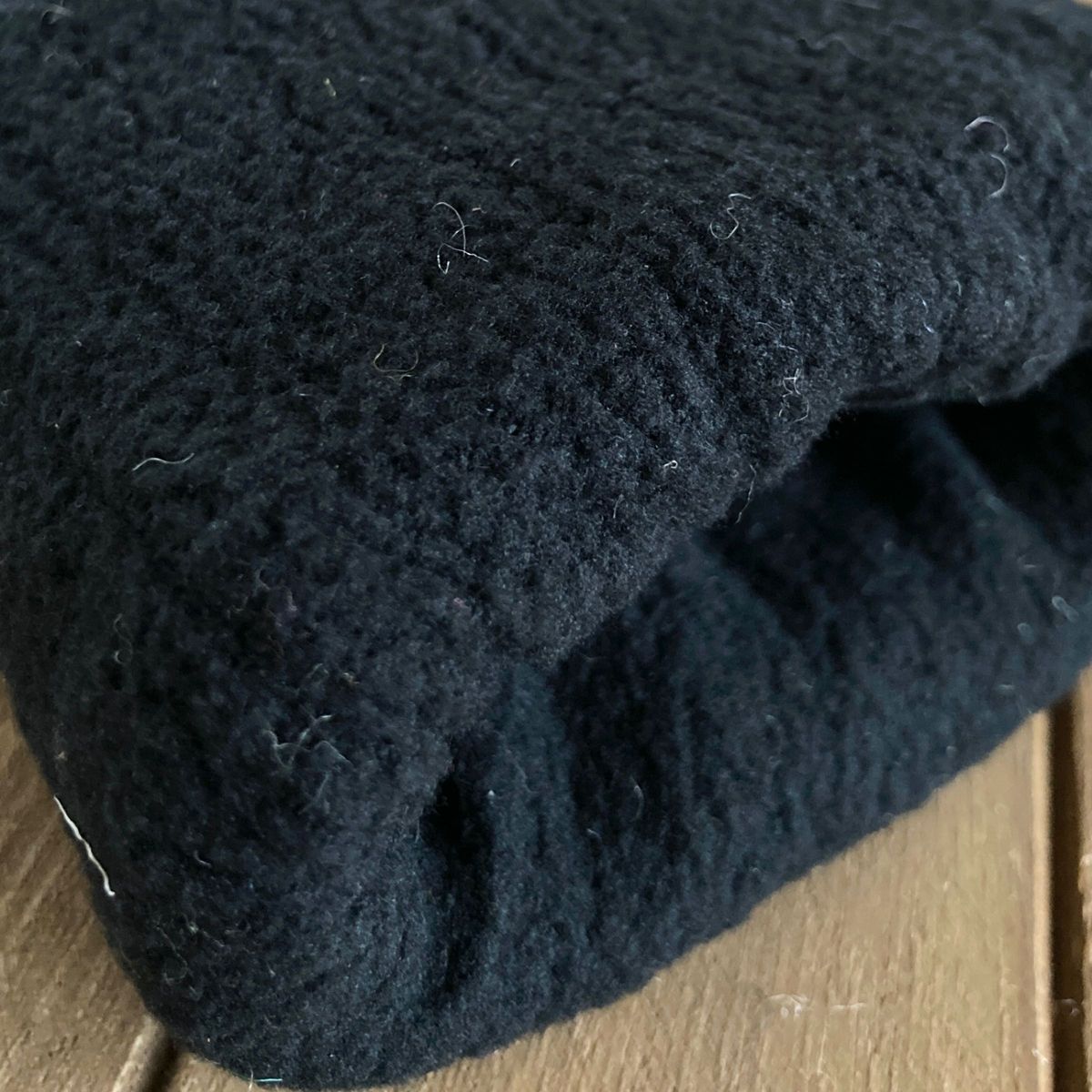 ①エスニック ネパール製 ミトン手袋 ハンドウォーマー 手編み ハンドメイド スマイル スマイリー ニコちゃん 防寒 保温 ミント