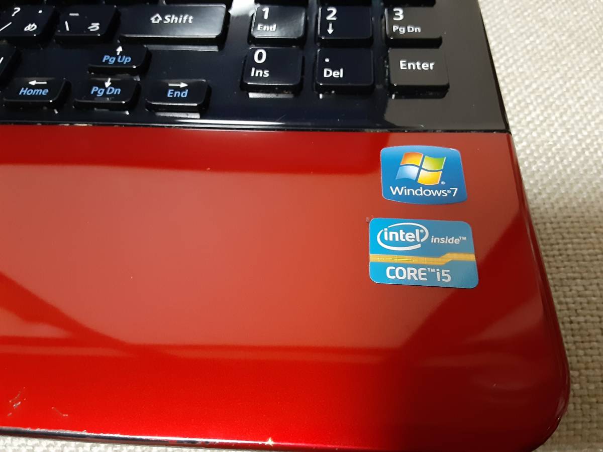 NEC LaVie G PC-GL235FYAR CORE i5 BIOS確認ノートパソコンジャンク(103924_画像4