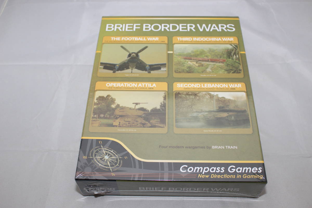 swg (Compass Games)BRIEF BORDER WARS マイナーな国境紛争のクワドリ、未使用