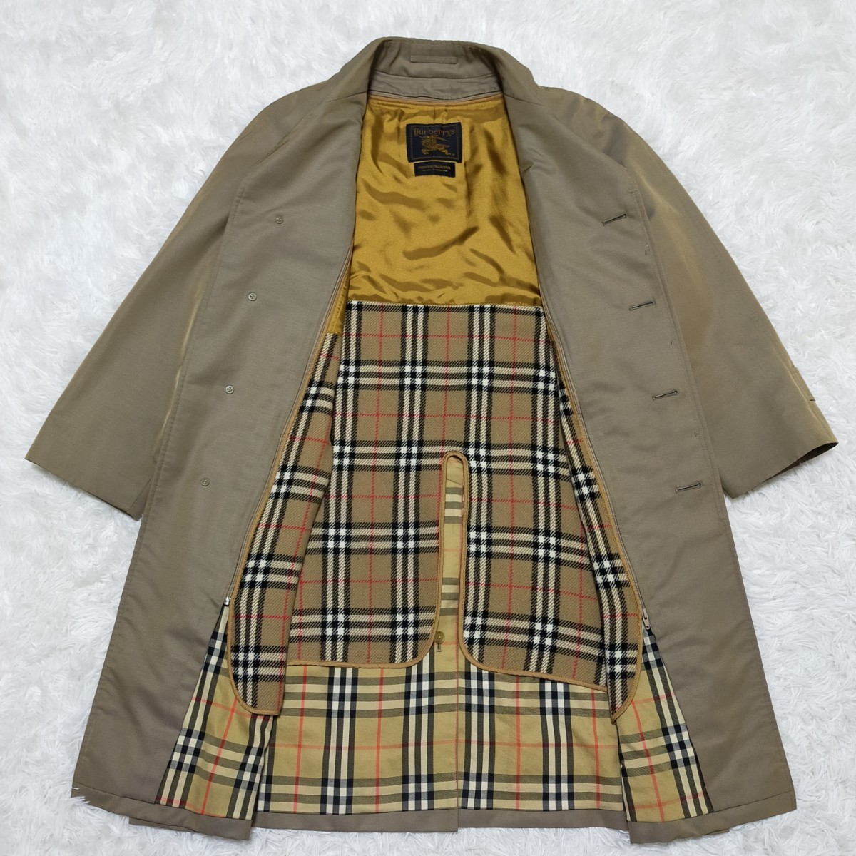 BURBERRY バーバリー ステンカラーコート ノバチェック 大きい